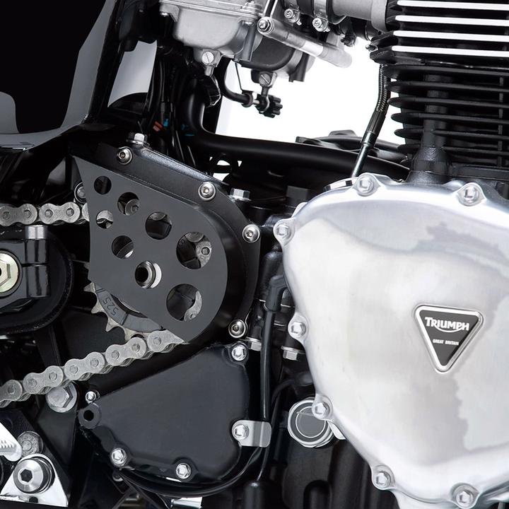 British Customs Retro Front Sprocket Cover
