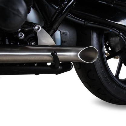 British Customs Turnout / Slash Cut Performance Tips - Triumph Street Twin 900 / Street Cup