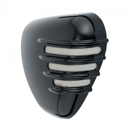 Motone Ribbed Side Covers - Triumph Street Twin / Street Cup / T100 - Matte Black