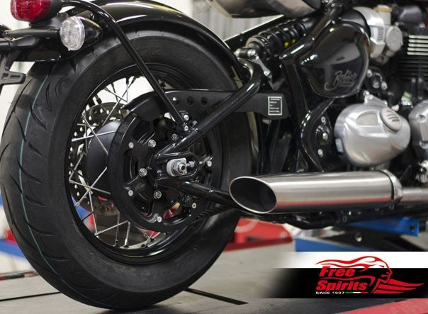 Free Spirits Belt Drive Conversion - Triumph Bobber, Bobber Black and Speedmaster