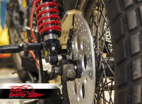 Free Spirits Brembo Rear Caliper Upgrade - 1983 - 1999 Harley Davidson Sportster