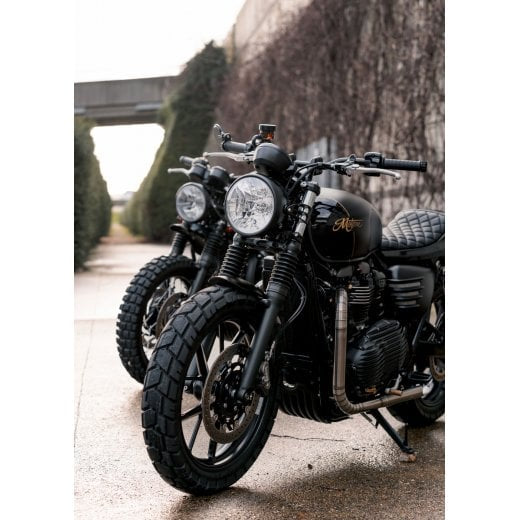 Motone Nautilus Exhaust System - 2016+ Triumph Street Twin, Street Cup, Speed Twin 900