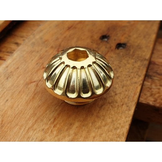 Motone Roswell Oil Fill Cap - Brass