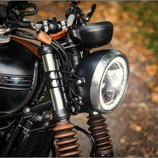 Motone Giger Billet Short Reach Headlight Brackets - 41MM