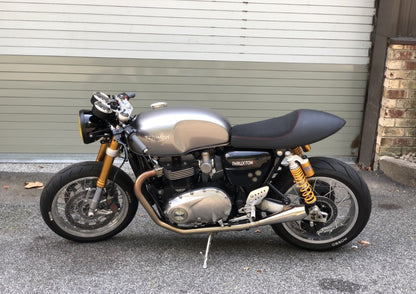 Ohlins Blackline Steering Damper Kit - Gold Bracket Kit - Triumph Thruxton R / RS / TFC, Speed Twin 2021+