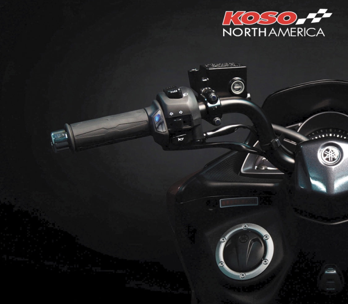 Koso Apollo Heated Grips - 7/8” Handlebars