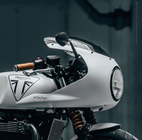 Arton Works Fairing Mirror Mount Kit - Triumph Thruxton R / RS - A
