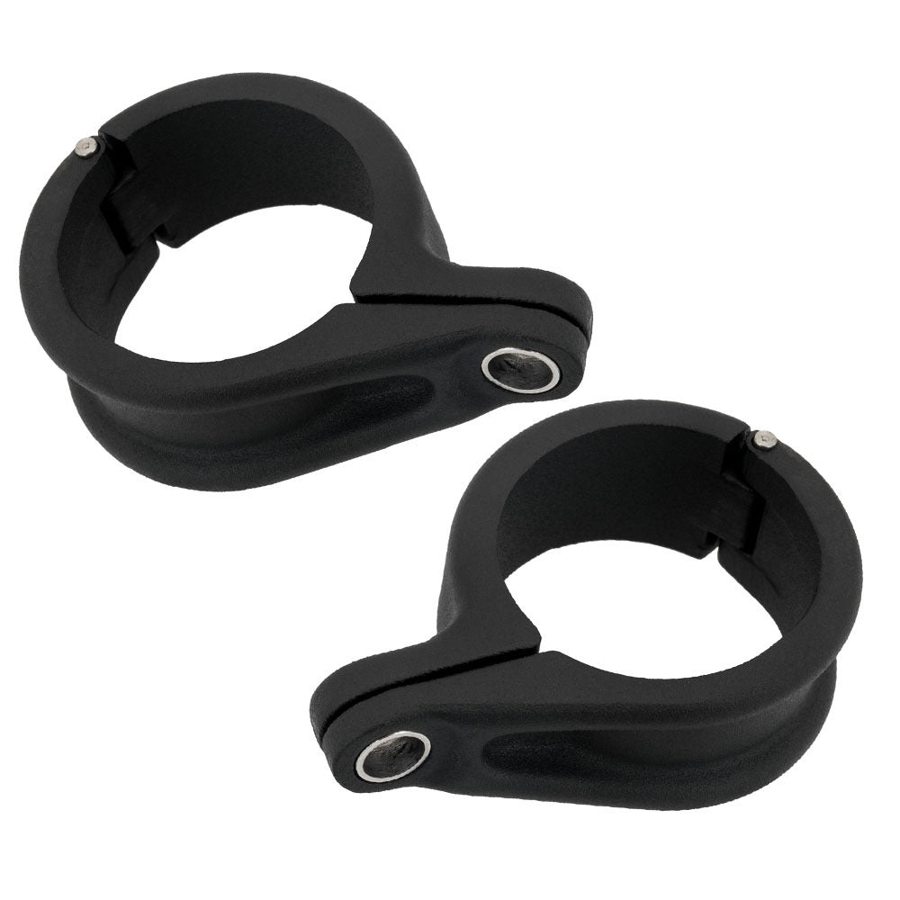 Motone Clampits Universal Turn Signal Mounts - 41MM Forks - Black
