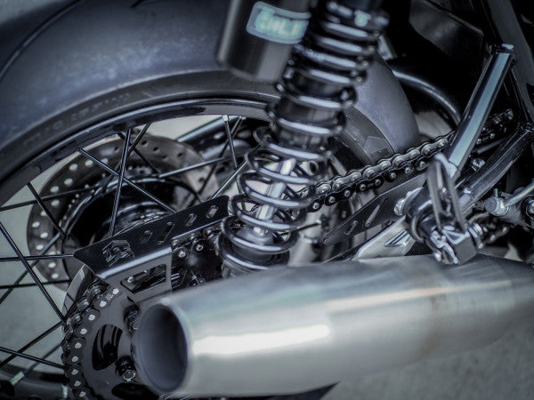 ClassicBike Raisch Short Chain Guard - 2016+ Triumph Thruxton R / RS / TFC, 2019+ Speed Twin 1200