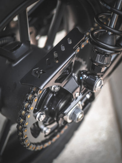 ClassicBike Raisch Short Chain Guard - 2016 Triumph Bonneville T100, T120, Street Twin, Street Scrambler, Speed Twin 900