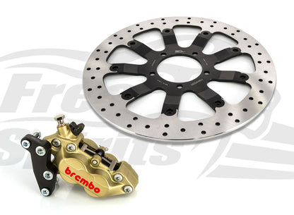 Free Spirts Brembo Front Brake Upgrade with 340MM Floating Rotor - Triumph Bobber, T100 and Street Scrambler