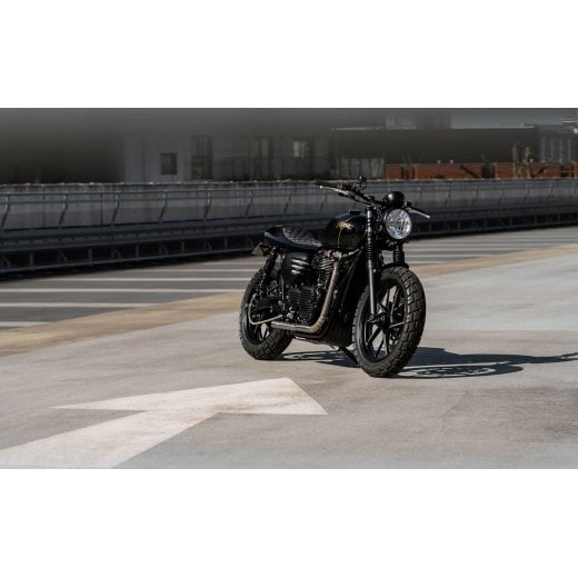 Motone Street Tracker Seat 2016 Triumph Street Twin T100 T120 Street Cup Street Scrambler Speed Twin 900 A J cycles A J Cycles