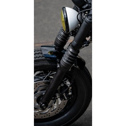 Motone SCOOP - Triumph Bobber Shorty Front Mudguard - Gloss Black