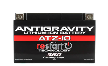 Antigravity ATZ10-RS Re-Start Lithium Battery - Triumph Speed Twin 1200 / Thruxton R / RS