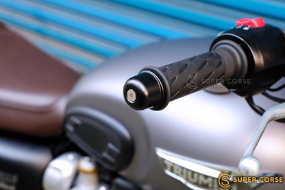 Super Corse Bar Ends - 2016+ Triumph Classics - Black