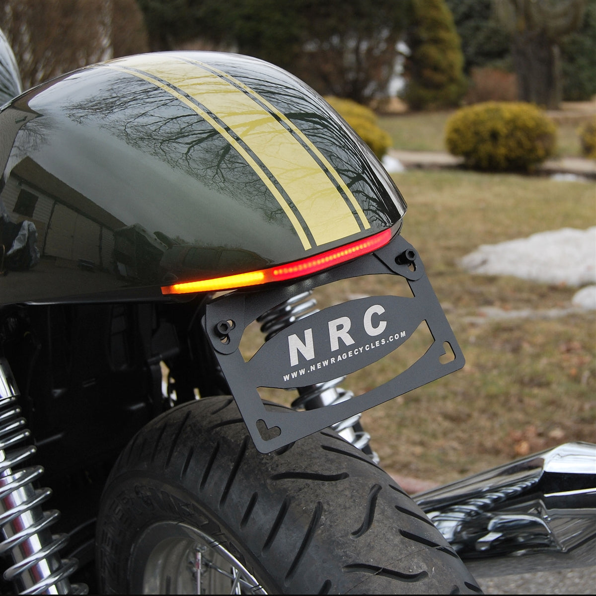 New Rage Cycles LED Fender Eliminator Kit - 2004 - 2015 Triumph Thruxton