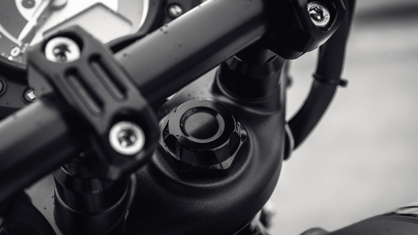 Wunderkind Custom Fork Stem Nut - Triumph Bobber / Speedmaster
