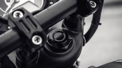 Wunderkind Custom Fork Stem Nut - Triumph Bobber / Speedmaster