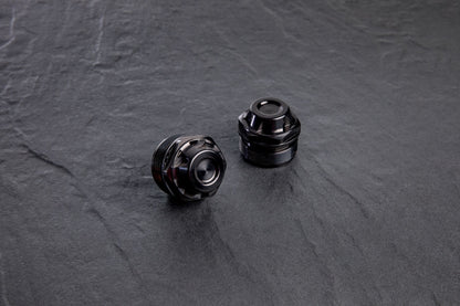 Wunderkind Custom Fork Tube Caps - Triumph Bobber Black - 47MM