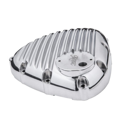 Motone Finned Stator Engine Cover - Polished Finish