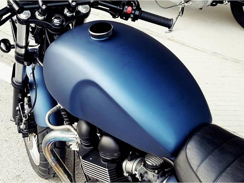 Motone Gas Cap - Black - Triumph Classics