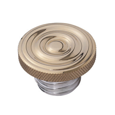 Motone Gas Cap - Rippled Brass - Triumph Classics
