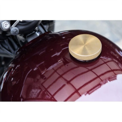 Motone Gas Cap - Spun Brass - Triumph Classics