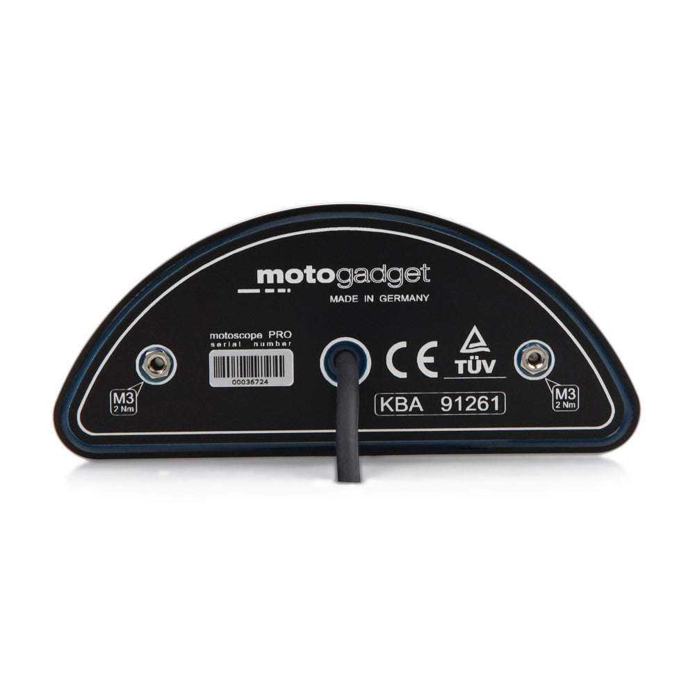 motogadget motoscope pro dashboard - BMW R Nine T 2014-2016
