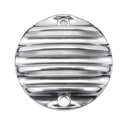 Motone Customs Ribbed ACG Cover - Polished