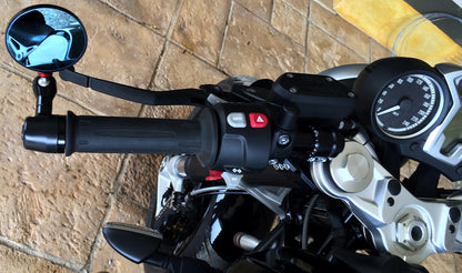 ABM MultiClip Tour Clip Ons 41MM, 43MM, 55MM  Forks - Triumph Classics, R Nine T Pure, Scrambler