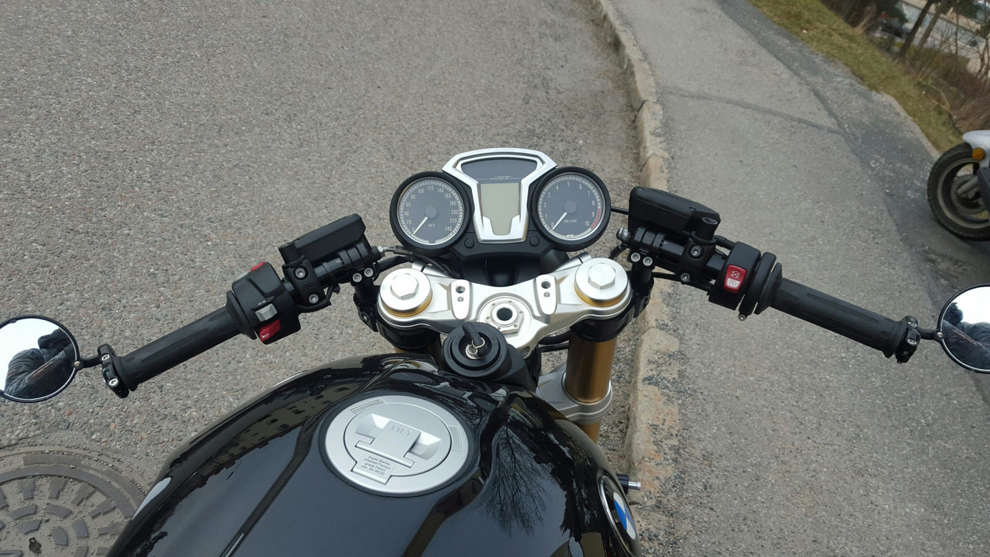 ABM MultiClip Tour Clip Ons 41MM, 43MM, 55MM  Forks - Triumph Classics, R Nine T Pure, Scrambler