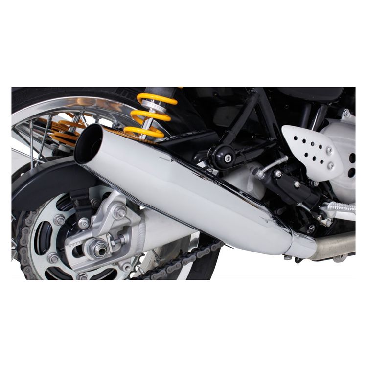 Remus Triumph Thruxton R / 1200, Speed Twin Slip Ons - Black, Chrome or Brushed