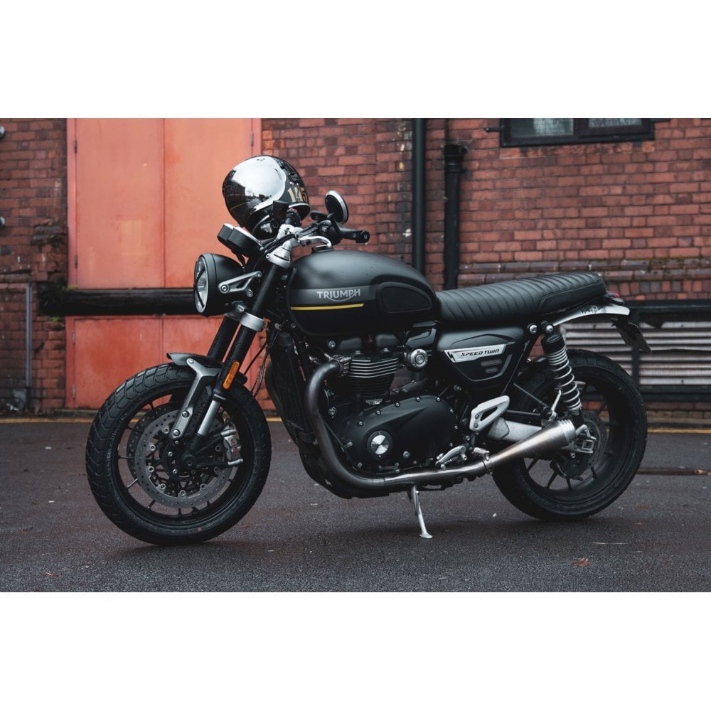 Motone Short Front Fender - Black - 2022+ Speed Twin 1200