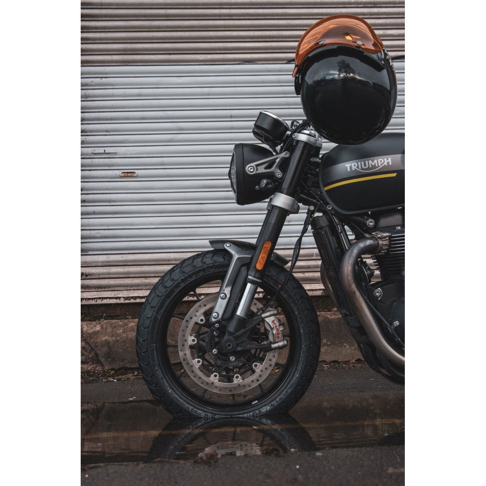 Motone Short Front Fender - Black - 2022+ Speed Twin 1200