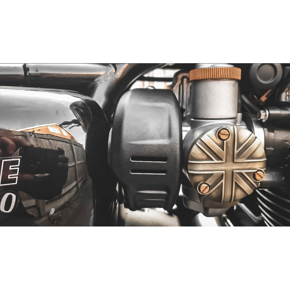 Motone The Zephyr - T120 Intake Covers / Throttle Body Trim - Black