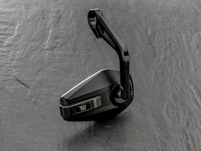 Wunderkind 2 Stripe Bar End Mirror - Black
