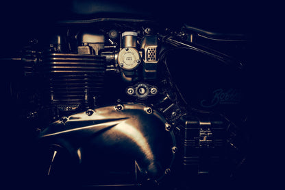 Wunderkind Custom Ignition Key Relocation Kit - Triumph Bobber / Speedmaster