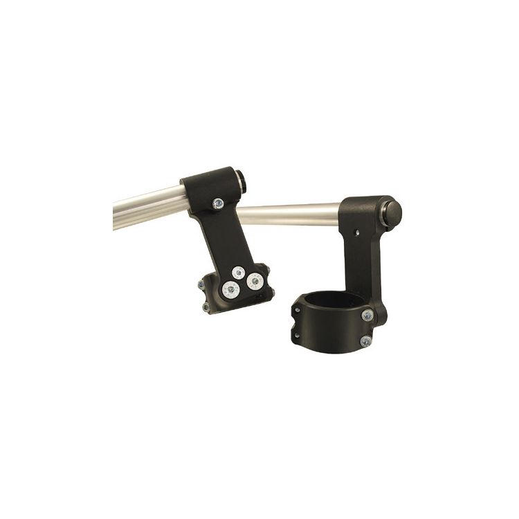 WOODCRAFT RACING 41mm CLIP-ON CLIPON HANDLEBAR KIT WITH 2" INCH RISE